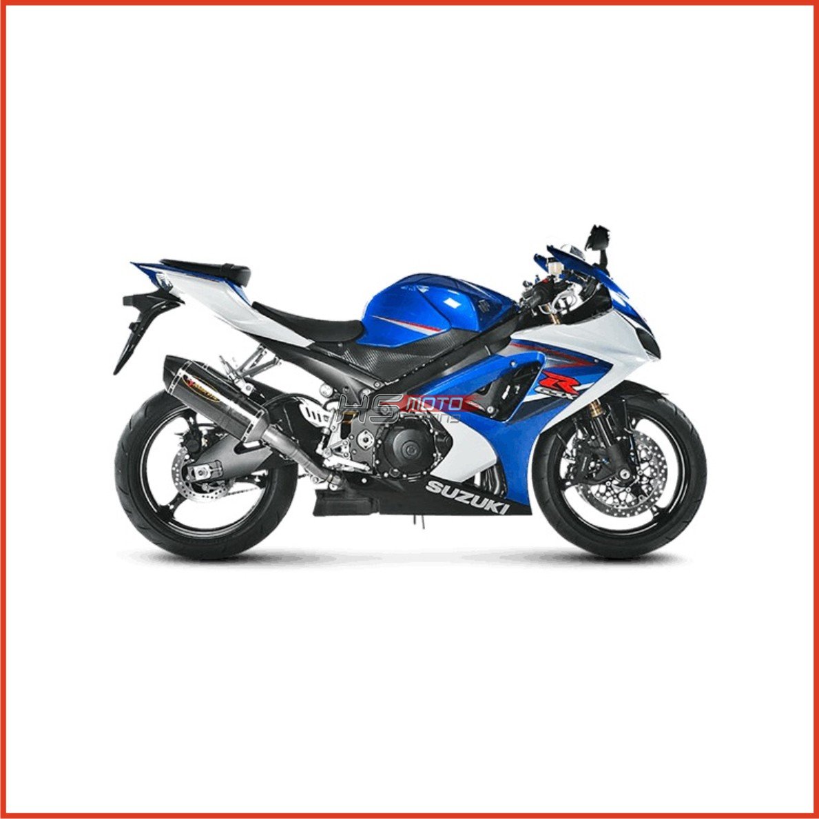 Akrapovic Slip On Line System Carbon Suzuki Gsx R 1000 07 08